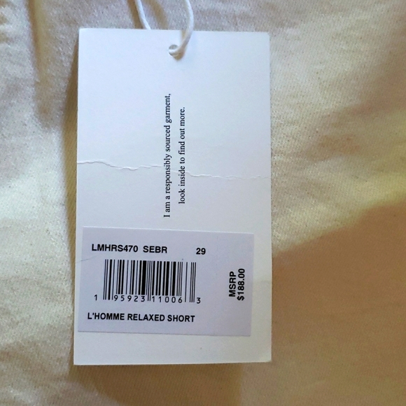Frame L'homme, Neiman Marcus, men distressed Au Natural off white sz 29 - Picture 4 of 8